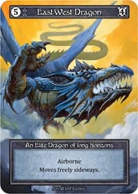 East-West Dragon (Foil) - Alpha - Sorcery: Contested Realm card