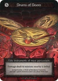 Drums of Doom - Alpha - Sorcery: Contested Realm card