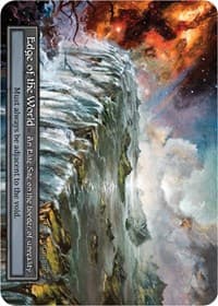 Edge of the World (Foil) - Alpha - Sorcery: Contested Realm card