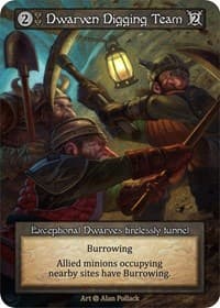 Dwarven Digging Team - Alpha - Sorcery: Contested Realm card