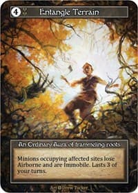 Entangle Terrain (Foil) - Alpha - Sorcery: Contested Realm card