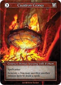 Cauldron Crones (Foil) - Alpha - Sorcery: Contested Realm card