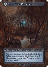 Evil Presence - Alpha - Sorcery: Contested Realm card