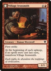 Village Ironsmith - Innistrad - Magic: The Gathering card