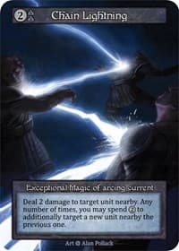 Chain Lightning (Preconstructed Deck) - Alpha - Sorcery: Contested Realm card