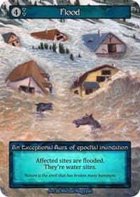 Flood - Alpha - Sorcery: Contested Realm card