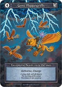 Gyre Hippogriffs (Foil) - Alpha - Sorcery: Contested Realm card