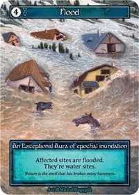 Flood (Foil) - Alpha - Sorcery: Contested Realm card