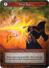 Heat Ray (Foil) - Alpha - Sorcery: Contested Realm card