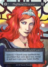 Highland Princess - Alpha - Sorcery: Contested Realm card