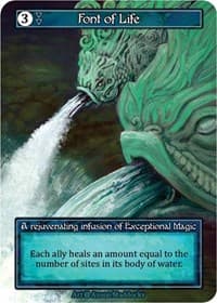 Font of Life (Foil) - Alpha - Sorcery: Contested Realm card