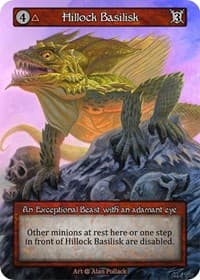 Hillock Basilisk - Alpha - Sorcery: Contested Realm card