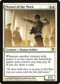 Mentor of the Meek - Innistrad - Magic: The Gathering card
