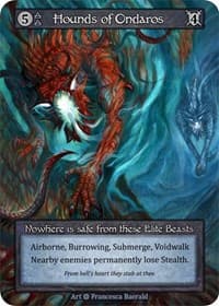 Hounds of Ondaros - Alpha - Sorcery: Contested Realm card