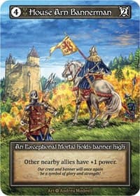 House Arn Bannerman (Foil) - Alpha - Sorcery: Contested Realm card