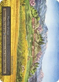 Humble Village - Alpha - Sorcery: Contested Realm card