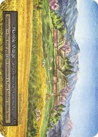 Humble Village (Preconstructed Deck) - Alpha - Sorcery: Contested Realm card