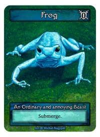 Frog (Blue) (Box Topper) - Alpha - Sorcery: Contested Realm card