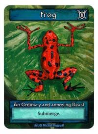 Frog (Red) (Box Topper) - Alpha - Sorcery: Contested Realm card