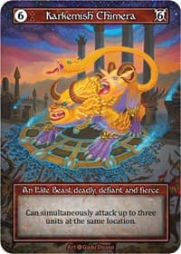 Karkemish Chimera (Foil) - Alpha - Sorcery: Contested Realm card