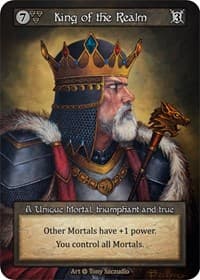 King of the Realm - Alpha - Sorcery: Contested Realm card