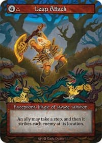 Leap Attack - Alpha - Sorcery: Contested Realm card