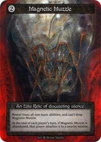 Magnetic Muzzle - Alpha - Sorcery: Contested Realm card