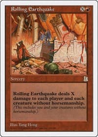 Rolling Earthquake - Portal Three Kingdoms - Magic: The Gathering card