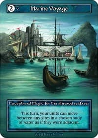 Marine Voyage (Foil) - Alpha - Sorcery: Contested Realm card