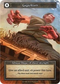 Gigantism (Foil) - Alpha - Sorcery: Contested Realm card