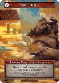 Mad Dash (Foil) - Alpha - Sorcery: Contested Realm card