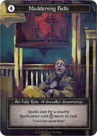 Maddening Bells (Foil) - Alpha - Sorcery: Contested Realm card