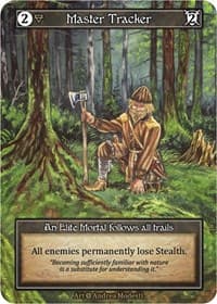 Master Tracker (Foil) - Alpha - Sorcery: Contested Realm card