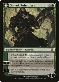 Garruk Relentless - Innistrad - Magic: The Gathering card