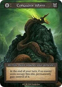 Conqueror Worm - Alpha - Sorcery: Contested Realm card