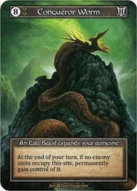 Conqueror Worm (Foil) - Alpha - Sorcery: Contested Realm card