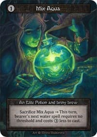 Mix Aqua - Alpha - Sorcery: Contested Realm card