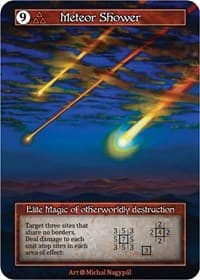 Meteor Shower (Foil) - Alpha - Sorcery: Contested Realm card