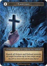 Exorcism (Foil) - Alpha - Sorcery: Contested Realm card