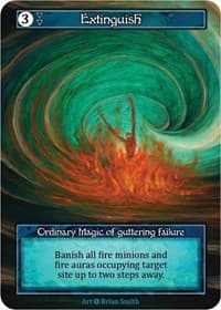 Extinguish (Foil) - Alpha - Sorcery: Contested Realm card