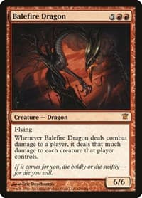 Balefire Dragon - Innistrad - Magic: The Gathering card