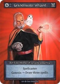 Grandmaster Wizard - Alpha - Sorcery: Contested Realm card
