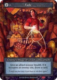 Fade - Alpha - Sorcery: Contested Realm card