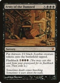 Army of the Damned - Innistrad - Magic: The Gathering card