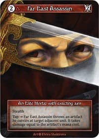 Far East Assassin (Foil) - Alpha - Sorcery: Contested Realm card