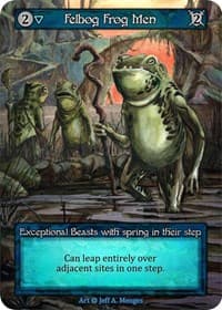 Felbog Frog Men - Alpha - Sorcery: Contested Realm card