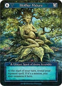 Mother Nature (Foil) - Alpha - Sorcery: Contested Realm card
