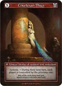 Courtesan Thaïs (Foil) - Alpha - Sorcery: Contested Realm card