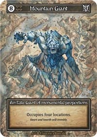 Mountain Giant (Foil) - Alpha - Sorcery: Contested Realm card