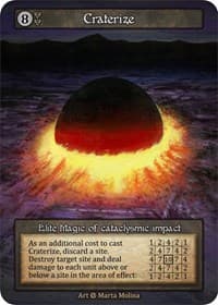 Craterize - Alpha - Sorcery: Contested Realm card